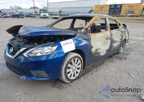 2016 Nissan Sentra S из США, поврежденный, VIN 3N1AB7AP1GY287774